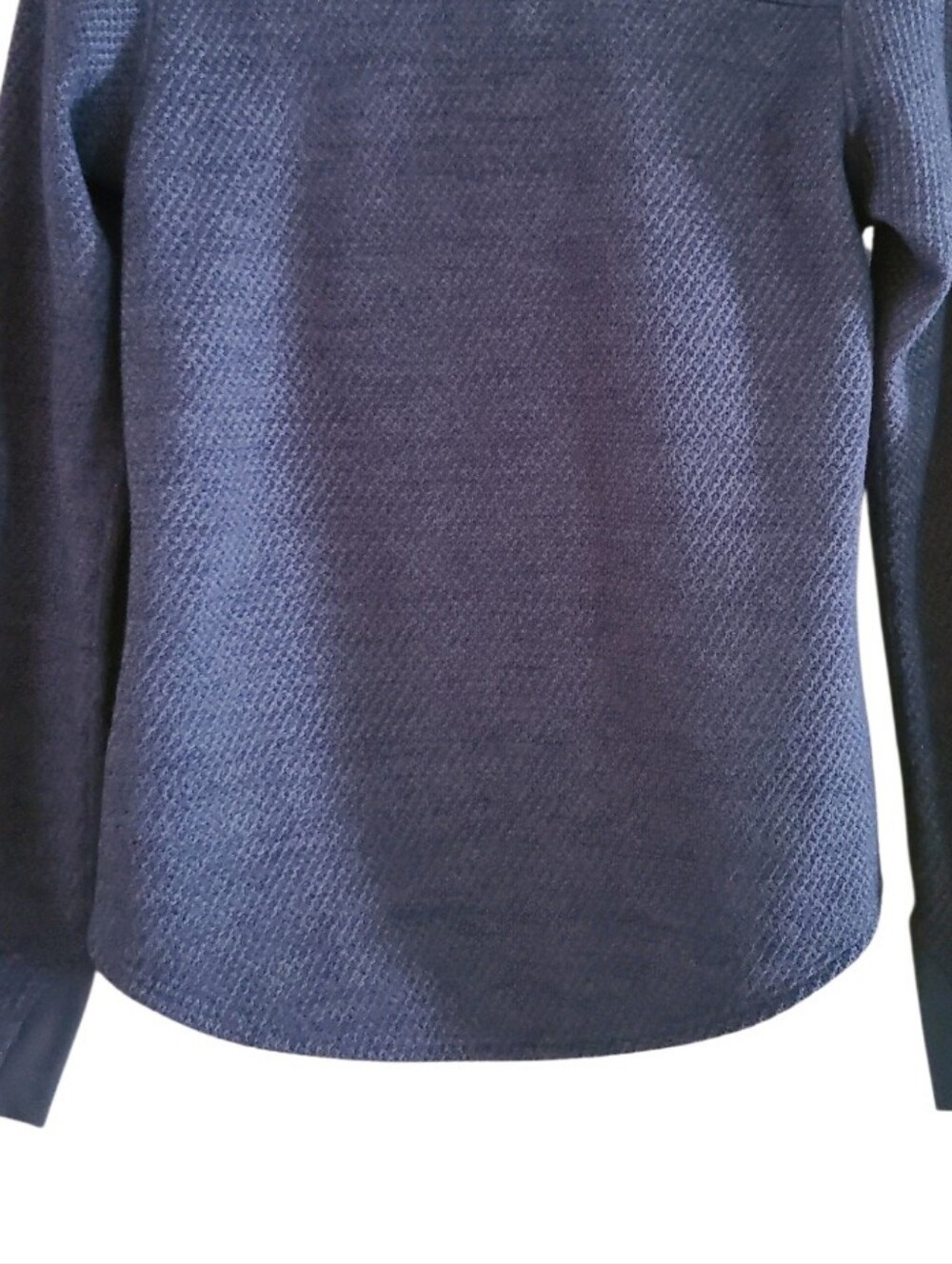 Stio Thermop Fleece Snap Shirt Sweater Dark Navy Blue - Picture 13 of 15